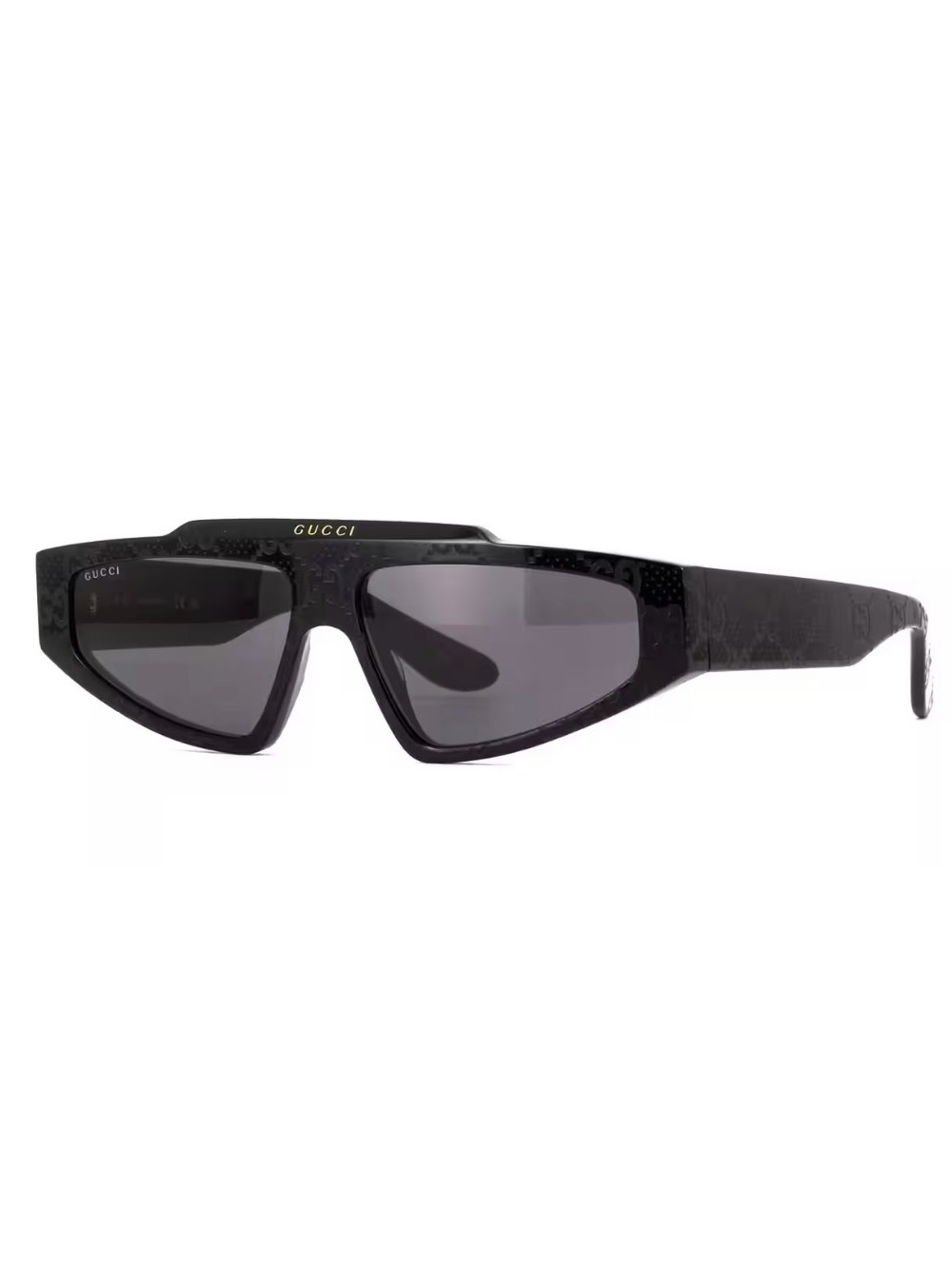 Gucci Black Geometric Sunglasses